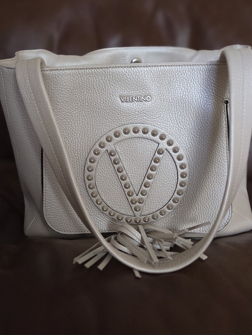 Valentino Leather Shoulder Bag